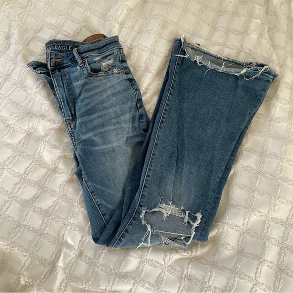 American Eagle Super Stretch Flare Jeans - Picture 1 of 13